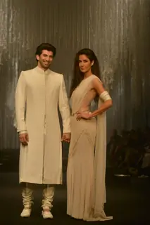 Aditya and Katrina Walks for Tarun Tahiliani