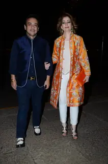 Adnan Sami with Wife at Amaan Ali and Ayaan Ali Concert
