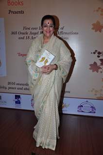 Poonam Sinha at Launch Book 'Angels Speak'