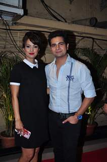 Karan Mehra and Nisha Rawal at Meet Bros Success Bash