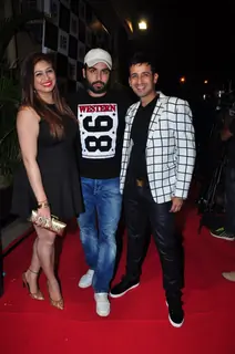 Vivian and Vahbbiz Dsena at Meet Bros Success Bash