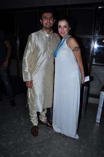 Sonu Nigam and Madurima Nigam at Meet Bros Success Bash