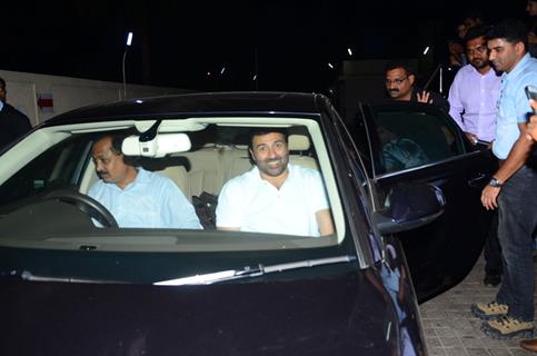 Sunny Deol Snapped at PVR Cinemas - for Ghayal Once Again