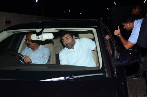 Sunny Deol Snapped at PVR Cinemas - for Ghayal Once Again