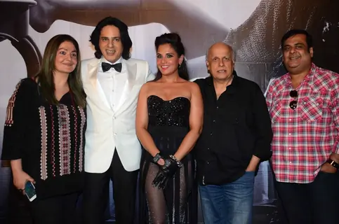 Richa Chadda, Rahul Roy, Pooja Bhatt and Mahesh Bhatt at Launch of film Cabaret & On Location Shoot