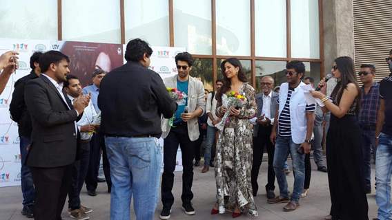 Aditya & Katrina Spread Their Charm in Ahmedabad