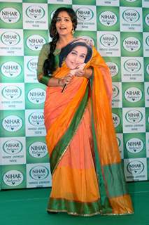 Vidya Balan at 'Nihar Naturals' Promotional Event