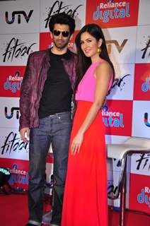 Katrina Kaif and Aditya Roy Kapur at Press Meet of 'Fitoor' at Reliance Digital