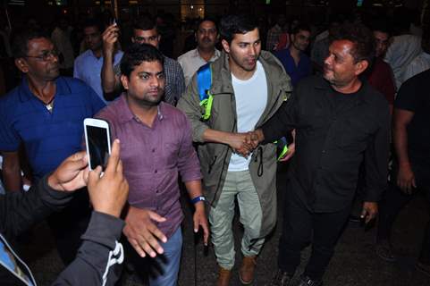 Varun Dhawan Snapped at Airport