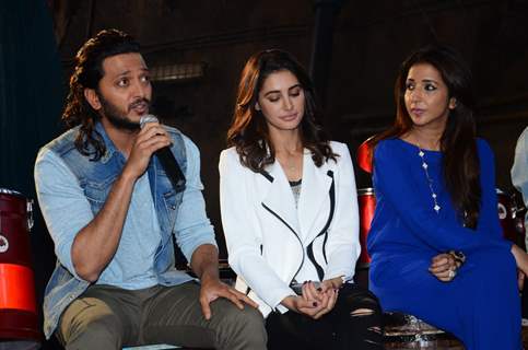 'Banjo' Film Launch: Riteish Deshmukh, Nargis Fakhri and Krishika Lulla