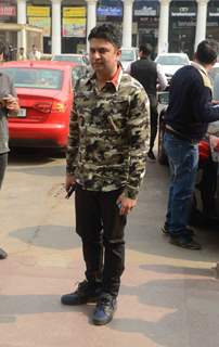 Bhushan Kumar at Promotions of 'Sanam Re' in Delhi