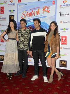 Delhi Promotions of 'Sanam Re': Divya Khosla, Bhushan Kumar, Pulkit Samrat and Yami Gautam