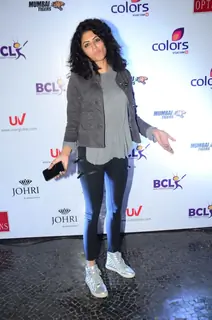 Kavita Kaushik at Launch of Anthem for BCL Team 'Mumbai Tigers'