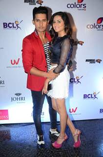 Ravi Dubey and Sargun Mehta at Launch of Anthem for BCL Team 'Mumbai Tigers'