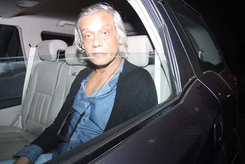 Sudhir Mishra attends Special Screening of 'Fitoor'