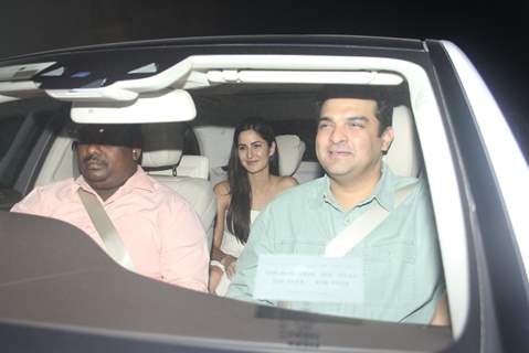 Siddharth Roy Kapur and Katrina Kaif attends Special Screening of 'Fitoor'