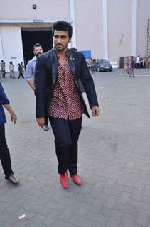 Arjun Kapoor Snapped at Mehboob Studio: Shoots for Ki and Ka