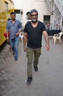 R Balki Snapped at Mehboob Studio!