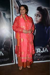 Shabana Azmi at Special Screening of Neerja