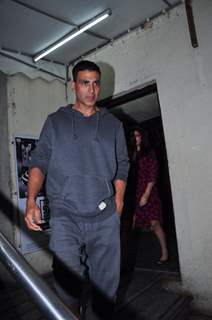 Akshay Kumar Spotted with Family at PVR