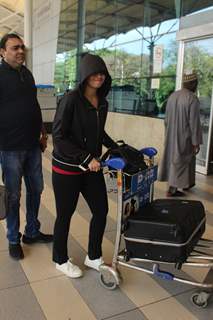 Huma Qureshi Snapped at Airport