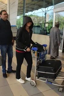 Huma Qureshi Snapped at Airport