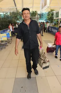 Anu Malik Snapped at Airport
