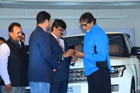 Amitabh Bachchan at Launch of 'Range Rover'