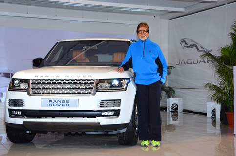 Amitabh Bachchan at Launch of 'Range Rover'