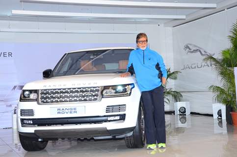 Amitabh Bachchan at Launch of 'Range Rover'