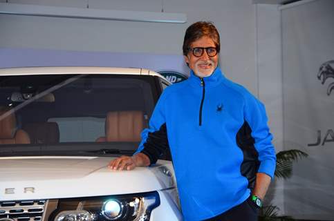 Superstar Amitabh Bachchan at Launch of 'Range Rover'