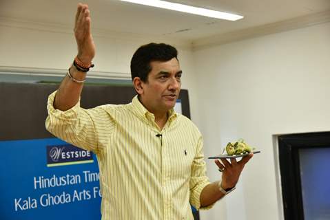 Sanjeev Kapoor at Kala Ghoda Arts Festival 2016