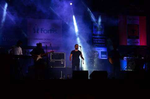 Bollywood Actor Vir Das at Pepe Jeans Music Fest at Kala Ghoda Arts Festival 2016