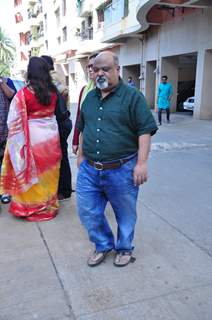 Saurabh Shukla Snapped at Anurag Basu's Saraswati Pooja