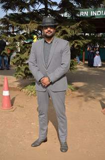 R Madhavan at Mid-Day Race