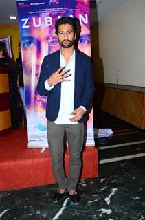 Vicky Kaushal at Promotions of 'Zubaan'