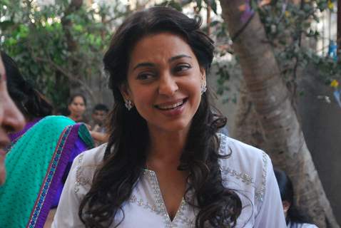 Juhi Chawla at AK Munshi Yojana Foundation