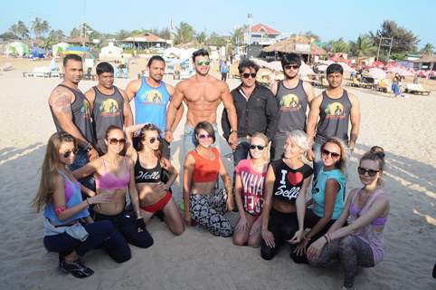 Sahil Khan Launches his 'MuscleBeach' Gym at Baga Beach Goa