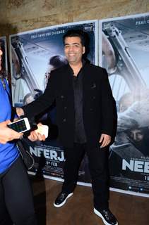 Karan Johar at Special Screening of 'Neerja'