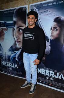 Amit Sadh at Special Screening of 'Neerja'