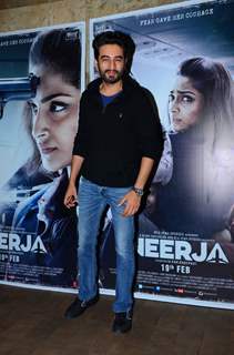 Shekhar Ravjiani at Special Screening of 'Neerja'