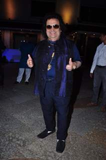 Bappi Lahiri at Event of Sameer Anjaan Receiving the Guinness World Record Certificate!