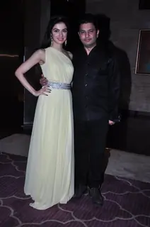Bhushan Kumar and Divya Khosla at Success Bash of Sanam Re