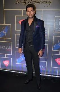 Yuvraj Singh at Harper's Bazaar Bride Anniversary