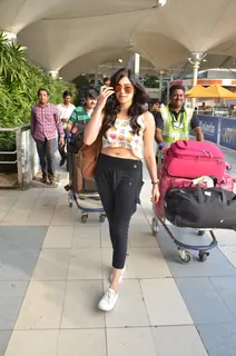 Airport Spotting: Adah Sharma