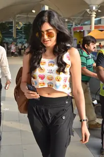 Airport Spotting: Adah Sharma