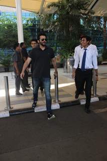 Anil Kapoor was spotted at Airport