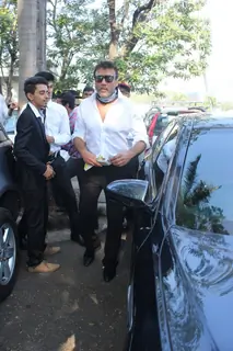 Jackie Shroff was spotted at Airport