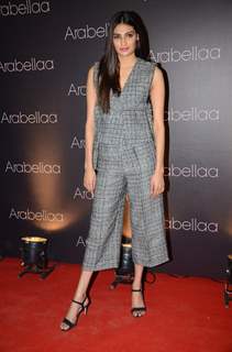 Athiya Shetty poses for the media at Arabella Event