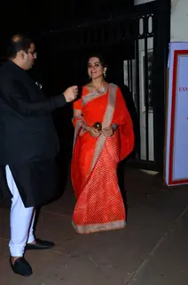 Shaina NC at Shobhaa De's Daughter's Wedding